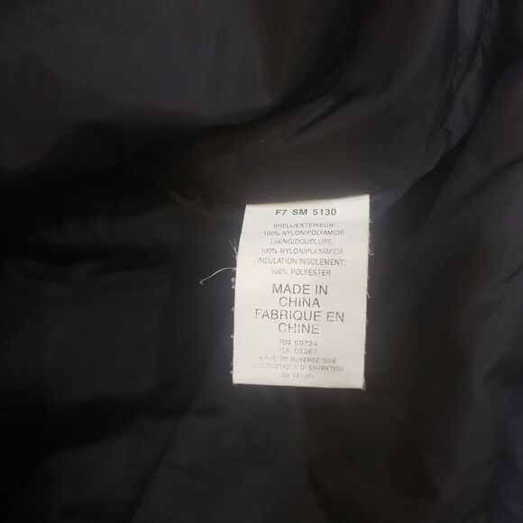 Columbia Long Sleeve Nylon Jacket Model #SM5130 Mens Size Large Navy Blue - Picture 5 of 6